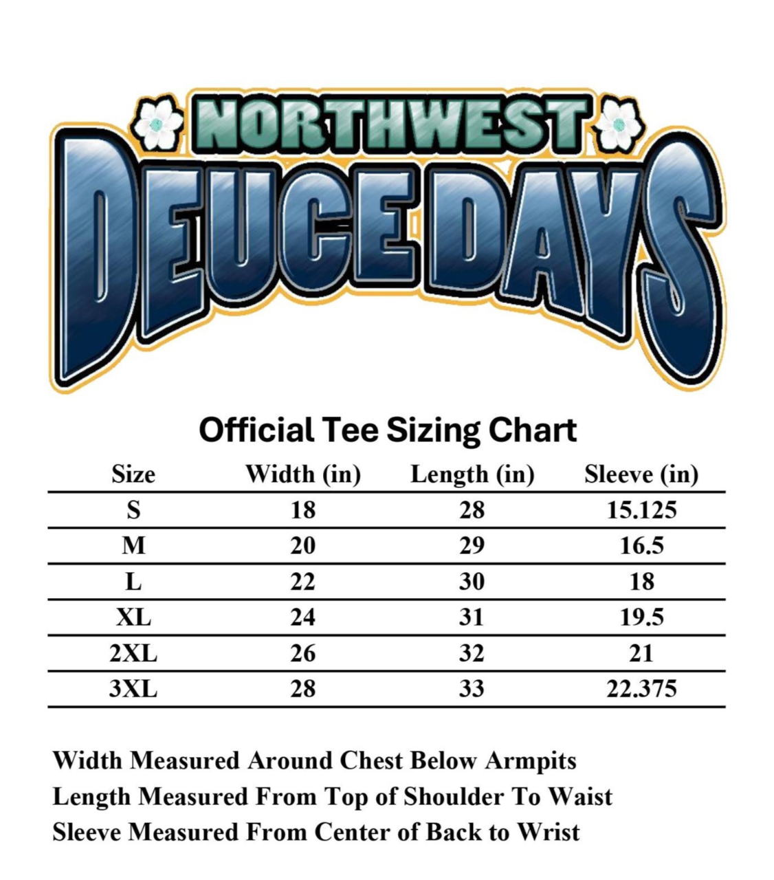 Northwest Deuce Days Official Tee